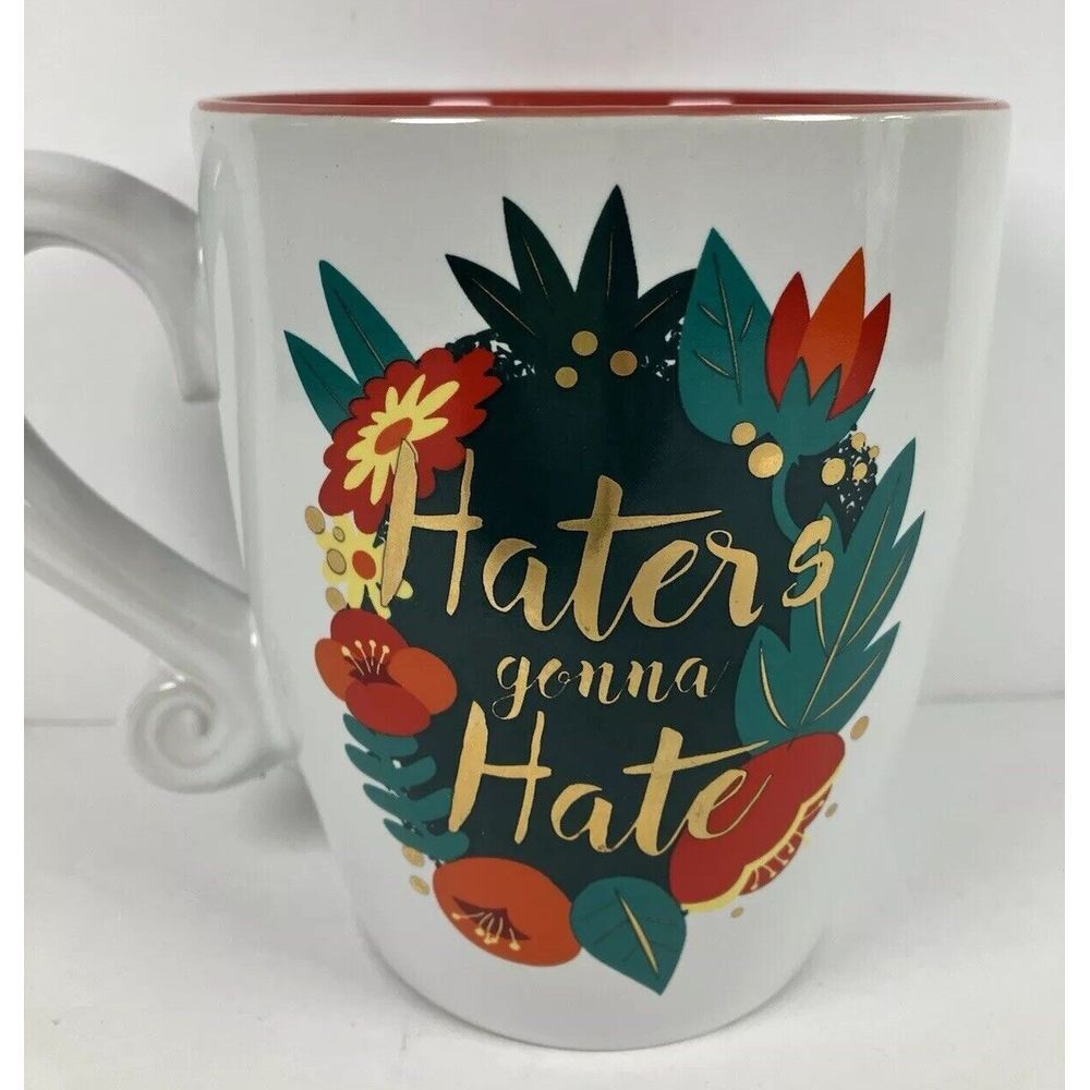 Large‎ Haters Gonna Hate Mug Decorative, Comical And True (6C6)